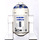 LEGO R2-D2 med hvid Hoved Minifigur