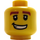 LEGO Race Car Driver Head (Recessed Solid Stud) (3626 / 93408)