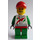 LEGO Race Auto mechanic im Octan Logo suit mit rot Deckel Minifigur