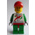 LEGO Race Voiture Mécanicien dans Octan logo Costume avec Rouge Casquette Minifigurine