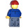 LEGO Race Marshall met Grijs Baard en Rood Pet Minifiguur