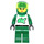 LEGO Racer with Alligator Top and Plain Helmet Minifigure