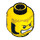 LEGO  Racers Head (Recessed Solid Stud) (14077 / 90042)