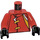 LEGO Racers Torso with Straps and Stripes (973 / 73403)