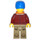 LEGO Rafter in Rosso scuro Giacca Minifigure