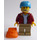 LEGO Rafter i Mörkröd Jacka Minifigur