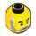 LEGO Rafter im Dark rot Jacket Minifigure Kopf (Einbau-Vollbolzen) (3626 / 38319)