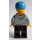 LEGO Rafter mit Medium Stone Grau Sweatshirt Minifigur