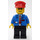 LEGO Railway Employee 6 minifiguur