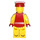 LEGO Railway Employee Lego Loco 1, Rot Plastik Umhang Minifigur