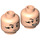 LEGO Rainn Delacourt Minifigure Head with Snake Tatoo (Recessed Solid Stud) (3626 / 79388)