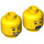 LEGO Rami Minifigure Head (Recessed Solid Stud) (3626 / 68128)