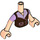 LEGO Rapunzel, Buttoned Coat Friends Torso (35677 / 92456)