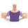 LEGO Rapunzel Torso, with Pink Lacing and Noose Pattern (92456)