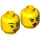 LEGO Raze Minifigure Head (Recessed Solid Stud) (3626 / 77772)