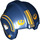 LEGO Rebel Pilot Helmet with Orange Rebel Alliance Symbols (30370 / 104588)