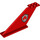 LEGO Red Aircraft Tail 12 x 2 x 5 with Fire Logo (18988 / 105765)