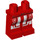 LEGO Red Akita Minifigure Hips and Legs (3815 / 52970)