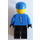 LEGO Red and Blue Team Goalkeeper with &quot;1&quot; Minifigure