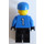 LEGO червен и Син Team Goalkeeper с &quot;1&quot; Минифигурка