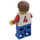 LEGO Red and Blue Team Player with Number 4