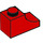 LEGO Rood Boog 1 x 2 Omgekeerd (78666)