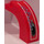 LEGO Red Arch 1 x 3 x 2 with Curved Top with Vent Hole and 11 Bubbles Sticker (6005 / 92903)