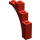 LEGO rot Bogen 1 x 5 x 4 Unregelmäßiger Bogen, verstärkte Unterseite (76768)