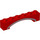 LEGO rouge Arche
 1 x 6 avec blanc Line Arc surélevé (92950 / 103627)