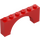 레고 빨간색 아치 1 x 6 x 2 중간 두께의 상단 (15254)