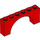 LEGO rouge Arche
 1 x 6 x 2 Dessus d&#039;épaisseur moyenne (15254)