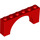 LEGO Red Arch 1 x 6 x 2 Medium Thickness Top (15254)