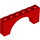 LEGO Red Arch 1 x 6 x 2 Thick Top and Reinforced Underside (3307)