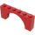 레고 빨간색 아치 1 x 6 x 2 밑면이 강화되지 않은 얇은 상단 (12939)