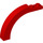 LEGO rot Bogen 1 x 6 x 3.3 mit Gebogenes Oberteil (6060 / 30935)