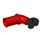 LEGO Rood Arm met Zwart Hand (67908)