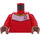LEGO Red Asisat Oshoala Minifig Torso (973 / 76382)