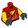 LEGO Rojo Avatar Kai Minifigura Torso (973 / 76382)