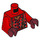 LEGO Red Axel Chops Minifig Torso (973 / 76382)