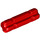 LEGO Rojo Eje 2 con Grooves (32062)