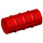 LEGO Red Axle Connector (Ridged with &#039;x&#039; Hole) (6538)