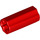 LEGO Red Axle Connector (Smooth with &#039;x&#039; Hole) (59443)