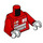 LEGO Red Ayrton Senna Minifig Torso (973 / 76382)