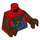 LEGO rot B.ein. Baracus Minifig Torso (973 / 76382)