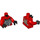 LEGO Red B-Wing Pilot Torso (973 / 76382)