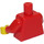 LEGO Red Bandit Torso (973 / 73403)