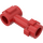 LEGO rouge Barre 1 avec Haut Stud et Deux Goujons latéraux (92690)