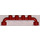LEGO rot Bar 1 x 6 mit geschlossenen Bolzen (1764 / 6140)
