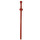 LEGO Rouge Barre 12 avec Hollow Tenons, boule d&#039;attelage, et Slit (6076)