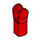 LEGO rouge Barre Titulaire avec Manipuler (23443 / 49755)